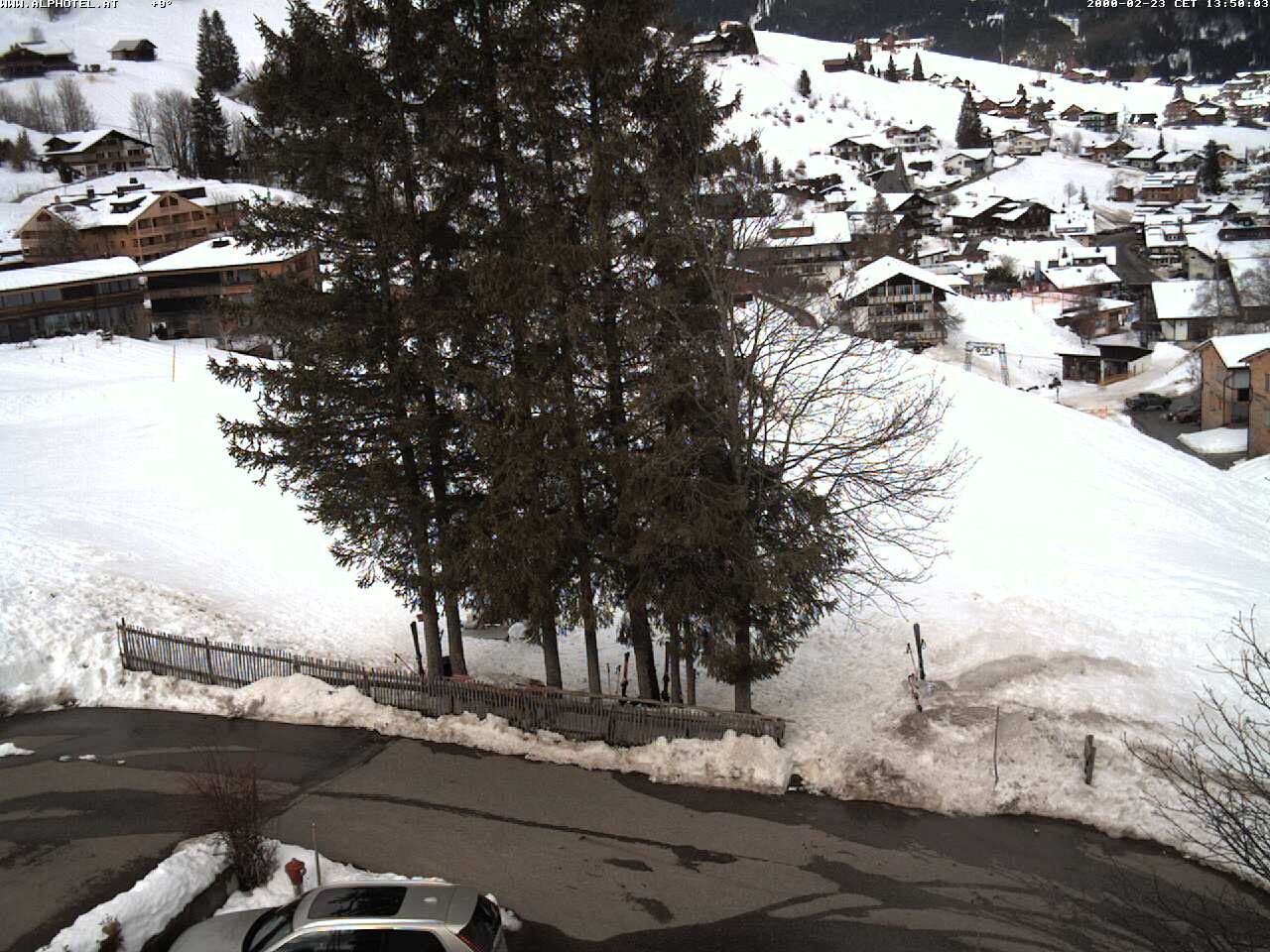 Archiv Foto Webcam Alphotel im Kleinwalsertal