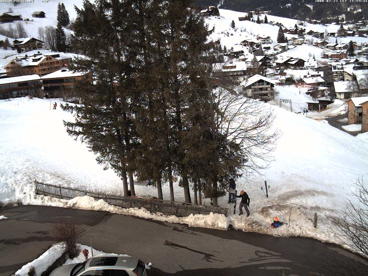 Archiv Foto Webcam Alphotel im Kleinwalsertal