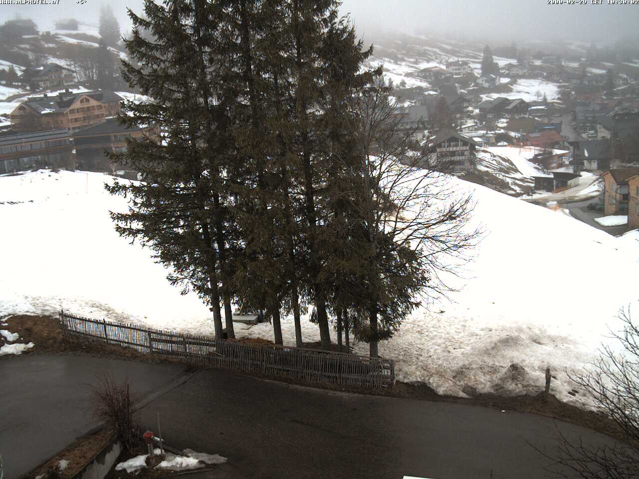 Archiv Foto Webcam Alphotel im Kleinwalsertal