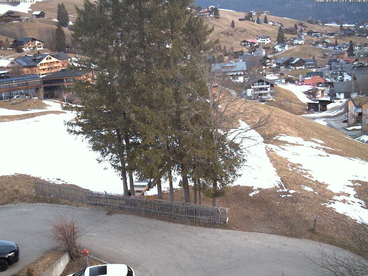 Archiv Foto Webcam Alphotel im Kleinwalsertal