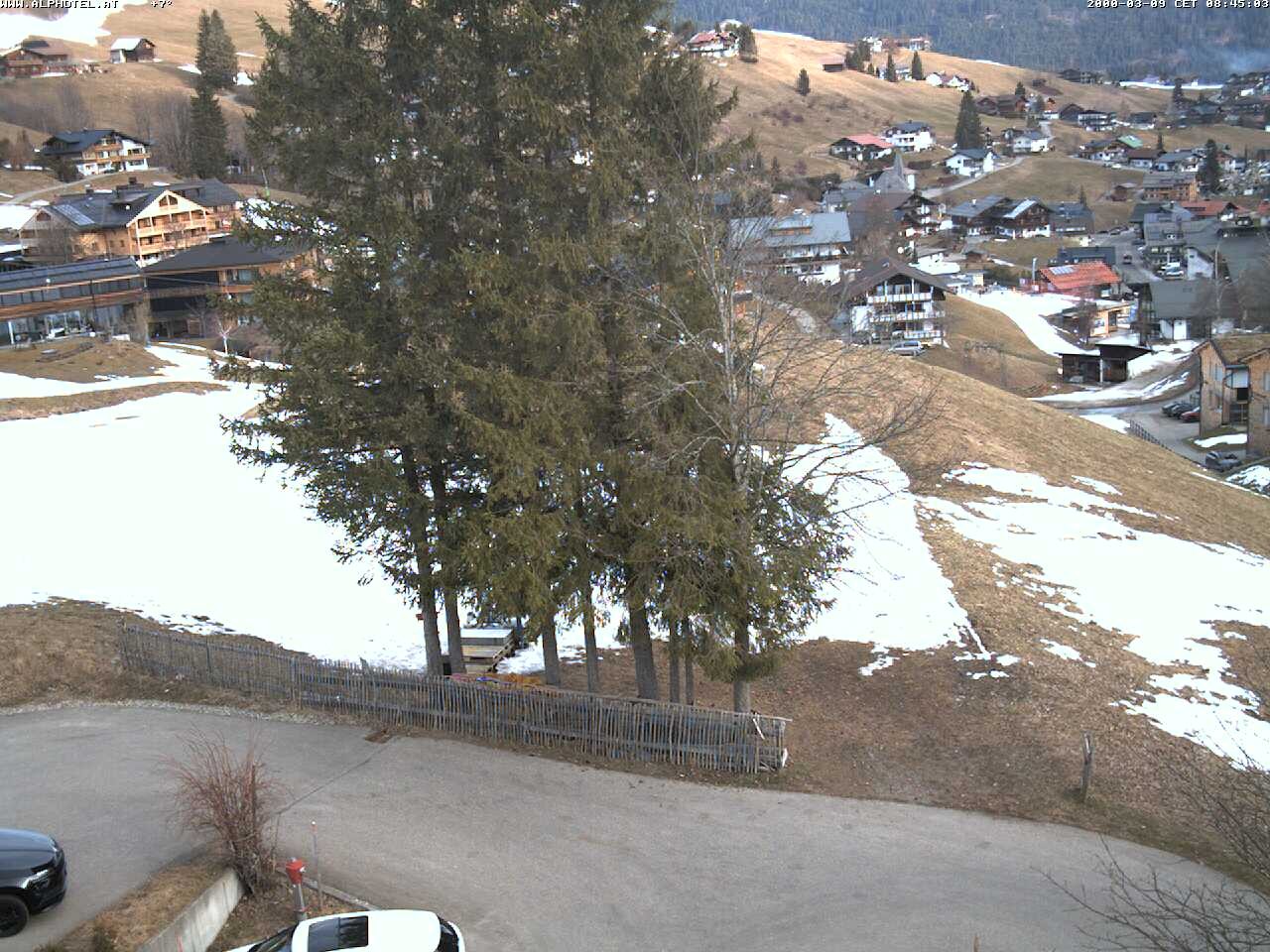 Archiv Foto Webcam Alphotel im Kleinwalsertal