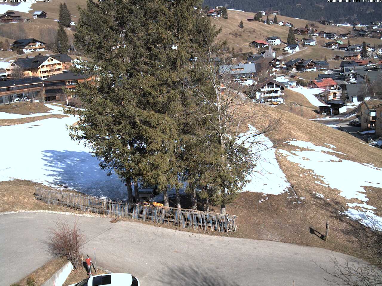 Archiv Foto Webcam Alphotel im Kleinwalsertal
