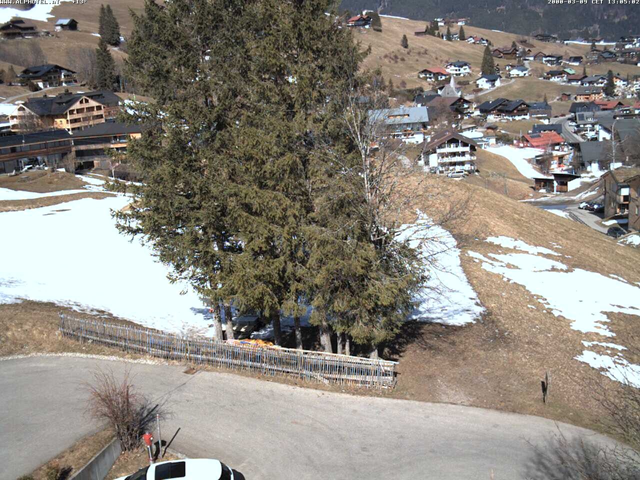 Archiv Foto Webcam Alphotel im Kleinwalsertal