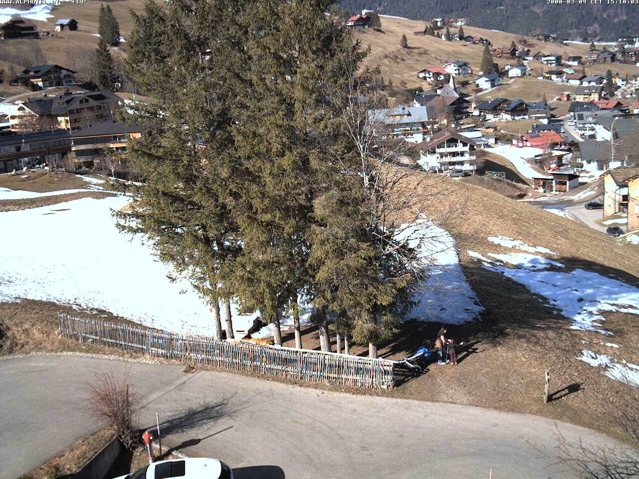 Archiv Foto Webcam Alphotel im Kleinwalsertal