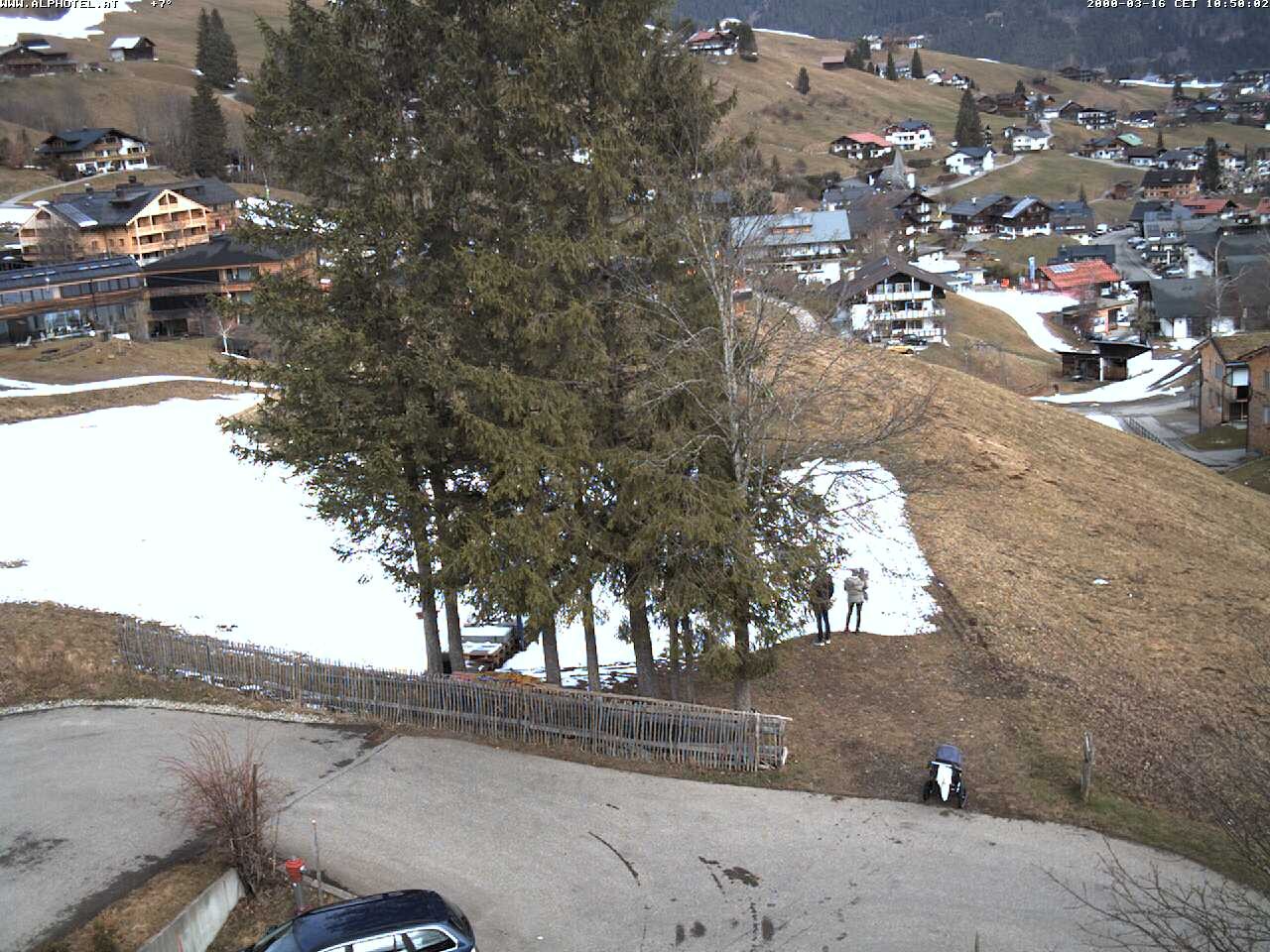 Archiv Foto Webcam Alphotel im Kleinwalsertal