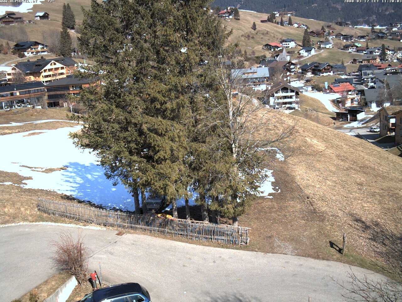 Archiv Foto Webcam Alphotel im Kleinwalsertal