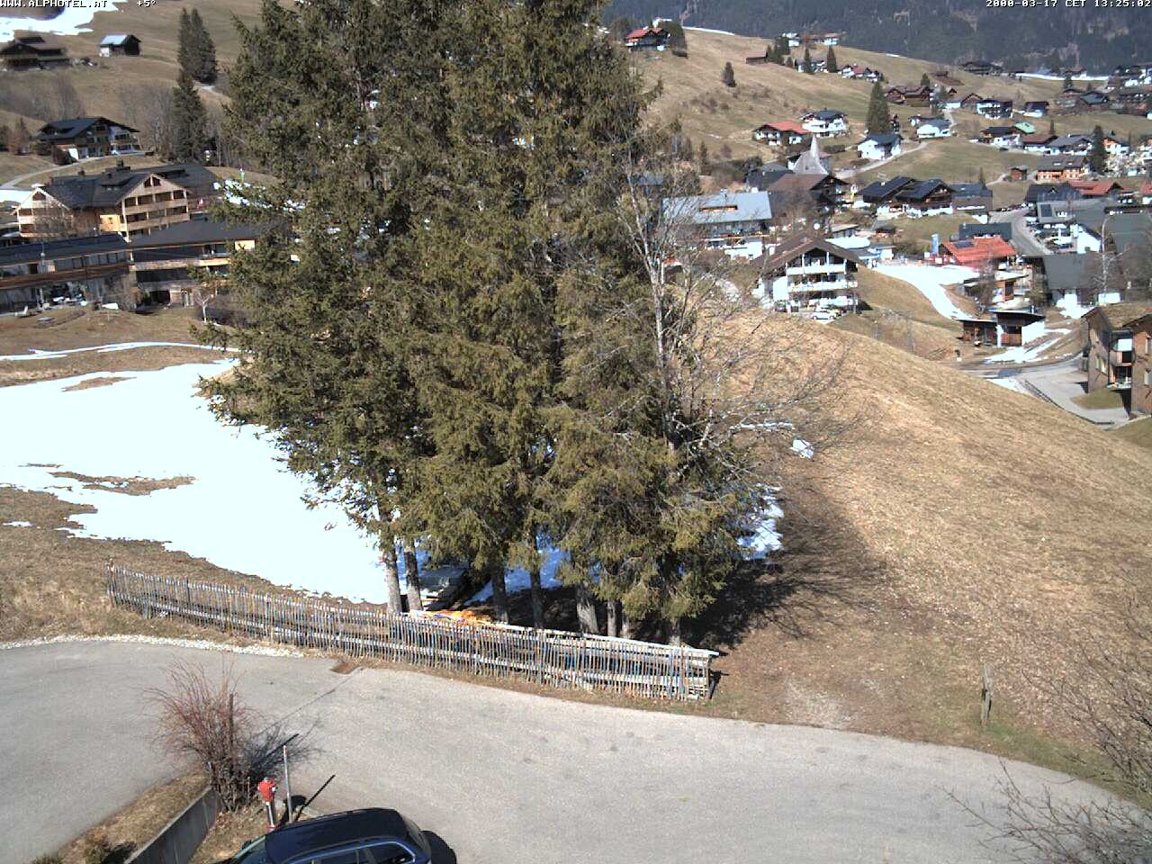 Archiv Foto Webcam Alphotel im Kleinwalsertal