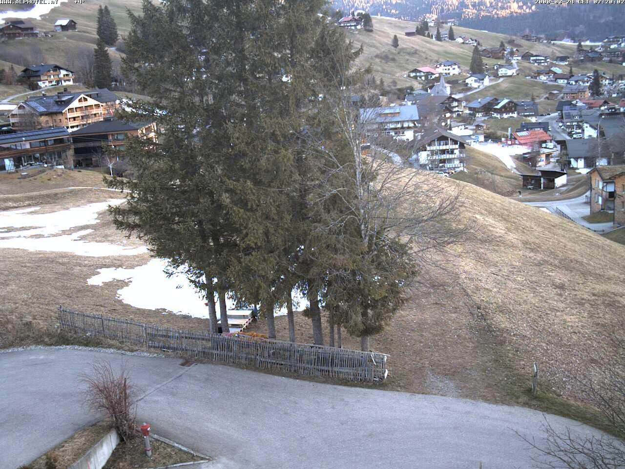 Archiv Foto Webcam Alphotel im Kleinwalsertal