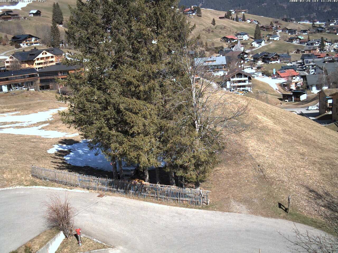 Archiv Foto Webcam Alphotel im Kleinwalsertal