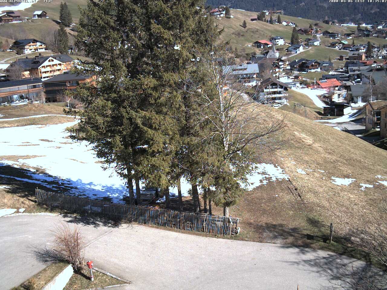 Archiv Foto Webcam Alphotel im Kleinwalsertal