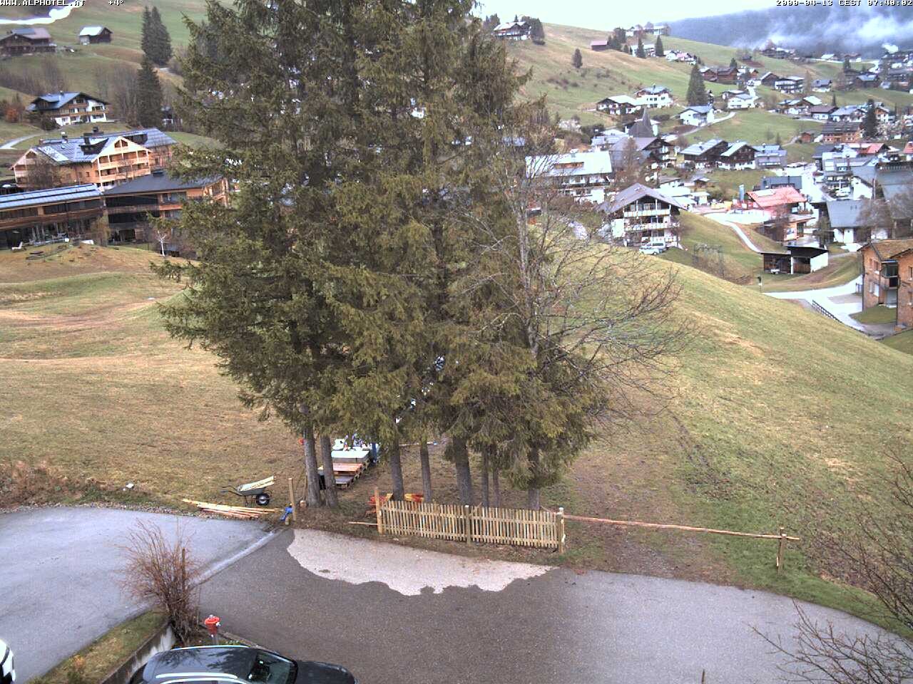 Archiv Foto Webcam Alphotel im Kleinwalsertal