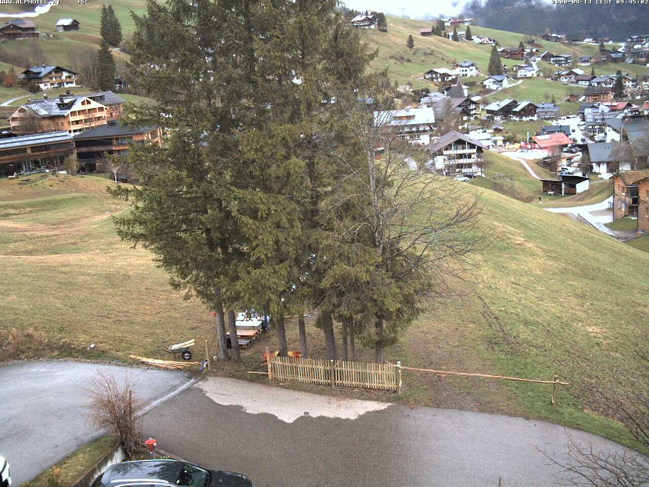 Archiv Foto Webcam Alphotel im Kleinwalsertal