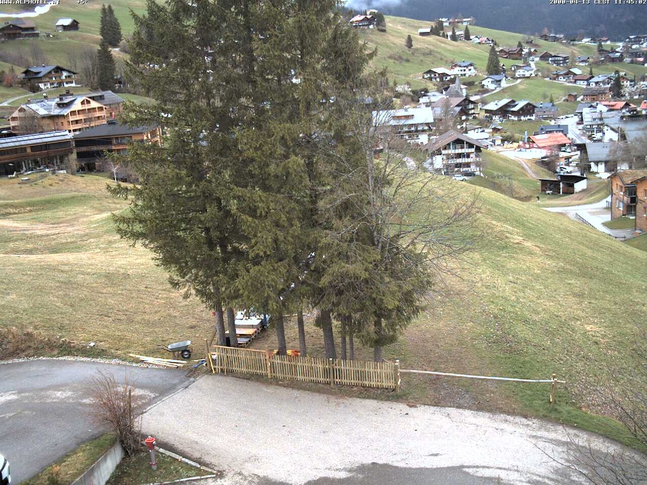 Archiv Foto Webcam Alphotel im Kleinwalsertal