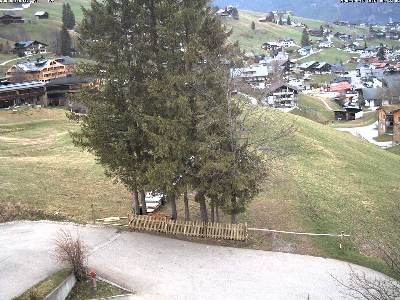 Archiv Foto Webcam Alphotel im Kleinwalsertal