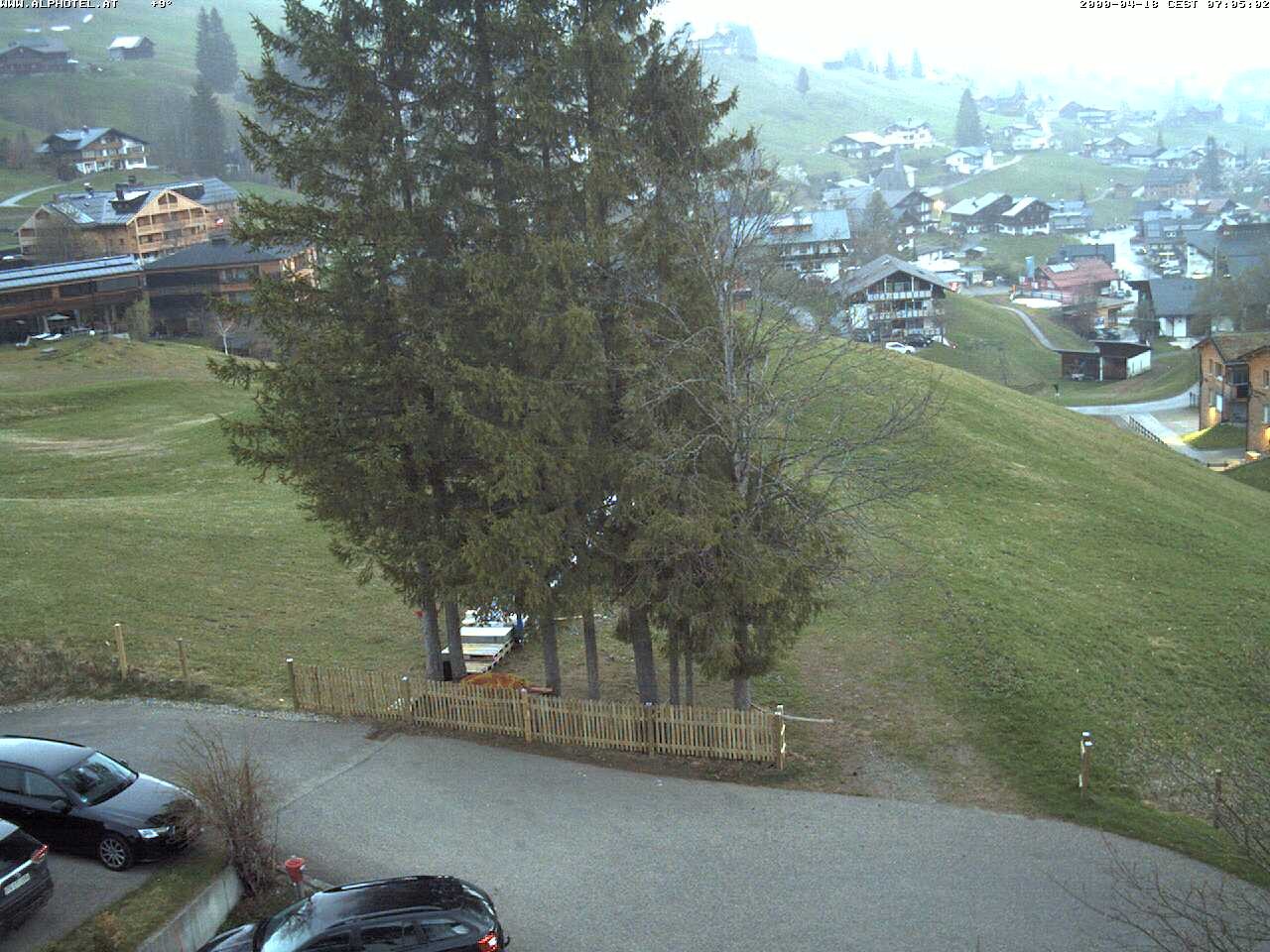 Archiv Foto Webcam Alphotel im Kleinwalsertal