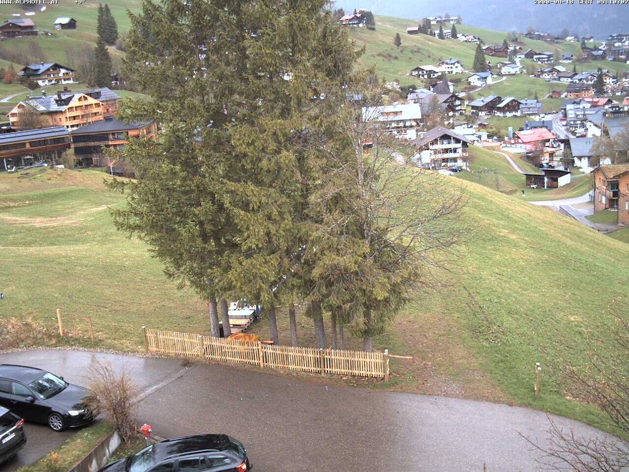 Archiv Foto Webcam Alphotel im Kleinwalsertal