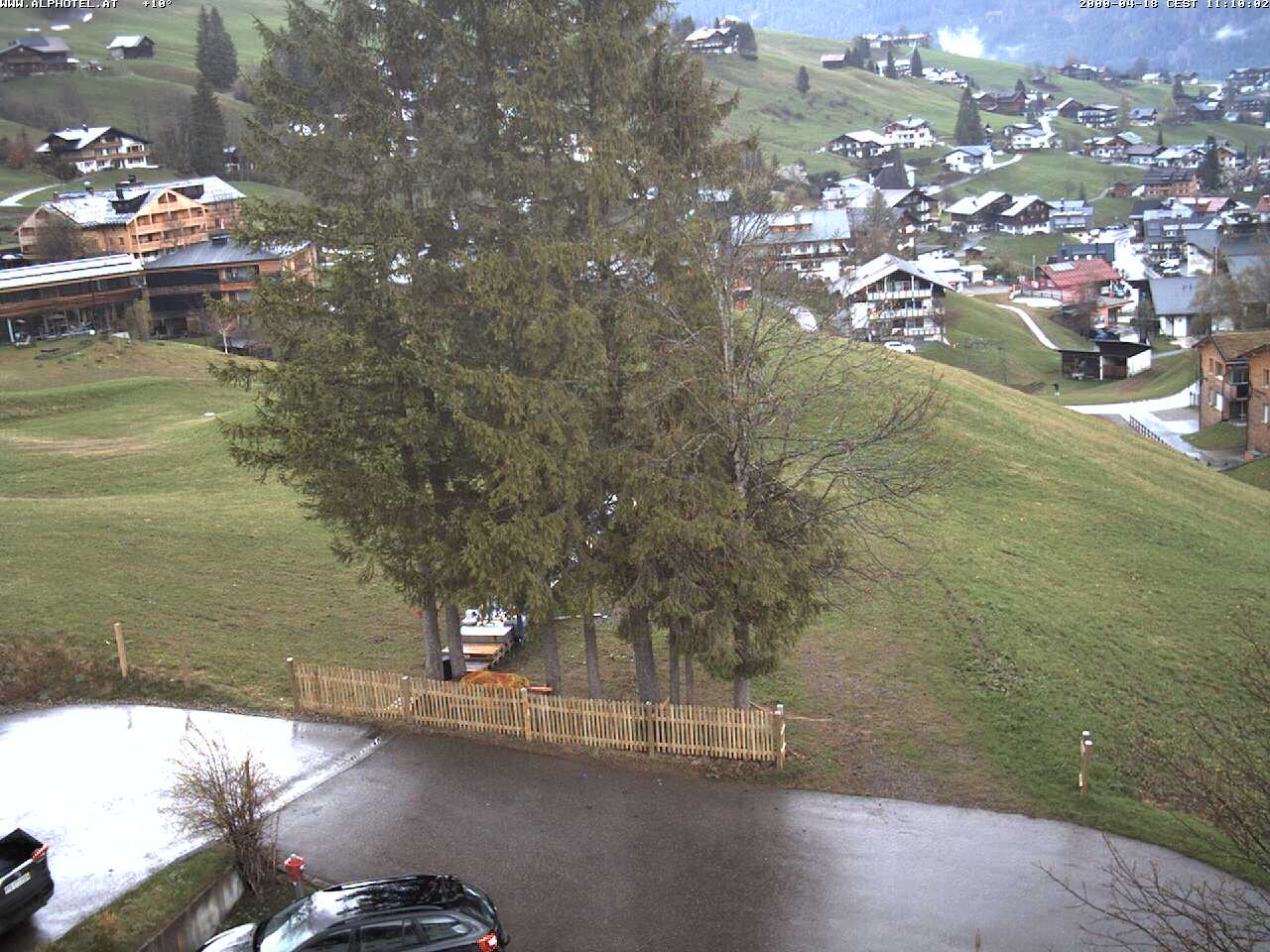 Archiv Foto Webcam Alphotel im Kleinwalsertal