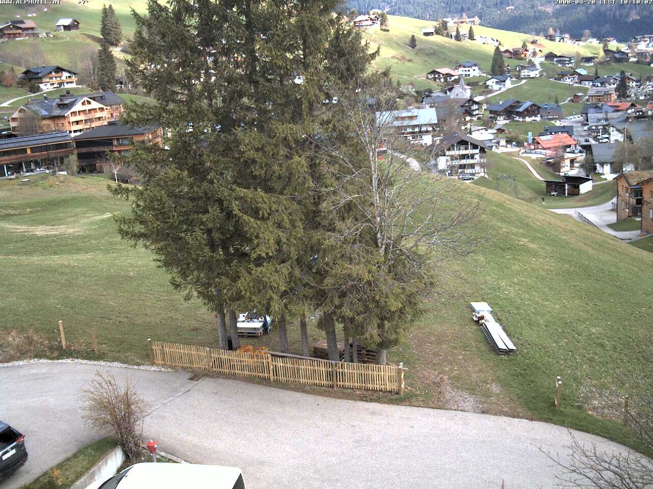 Archiv Foto Webcam Alphotel im Kleinwalsertal