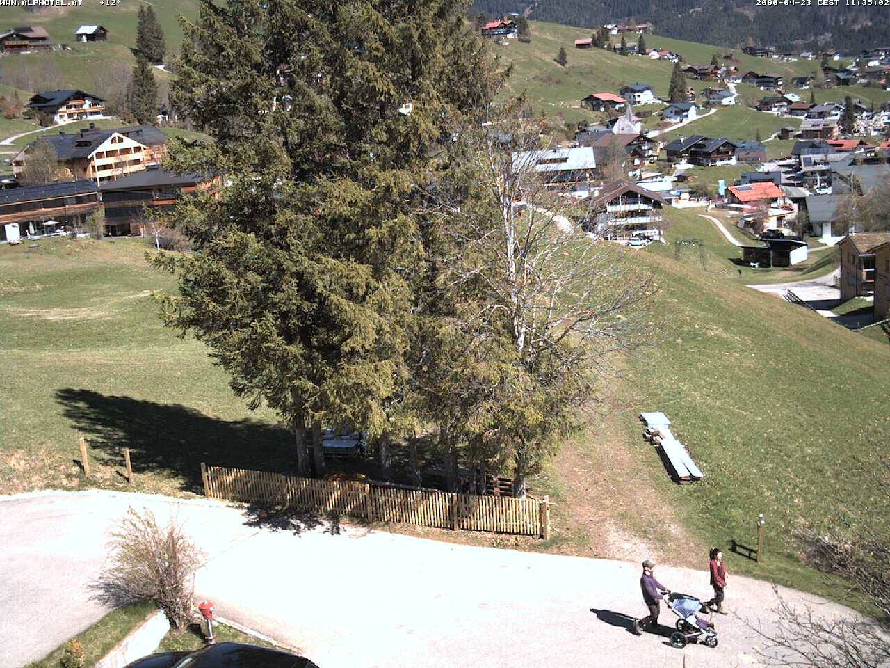Archiv Foto Webcam Alphotel im Kleinwalsertal