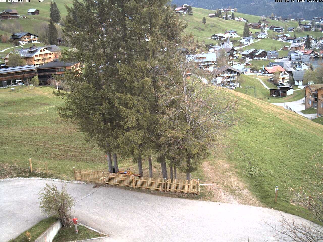 Archiv Foto Webcam Alphotel im Kleinwalsertal