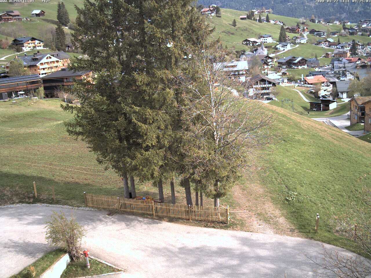 Archiv Foto Webcam Alphotel im Kleinwalsertal