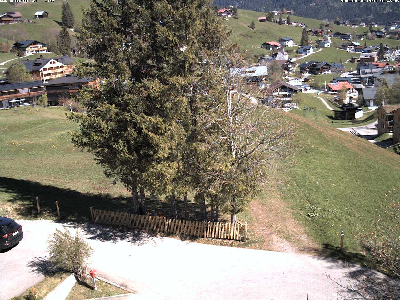 Archiv Foto Webcam Alphotel im Kleinwalsertal