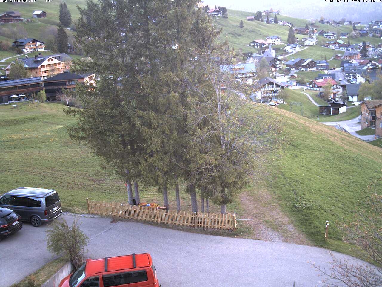 Archiv Foto Webcam Alphotel im Kleinwalsertal