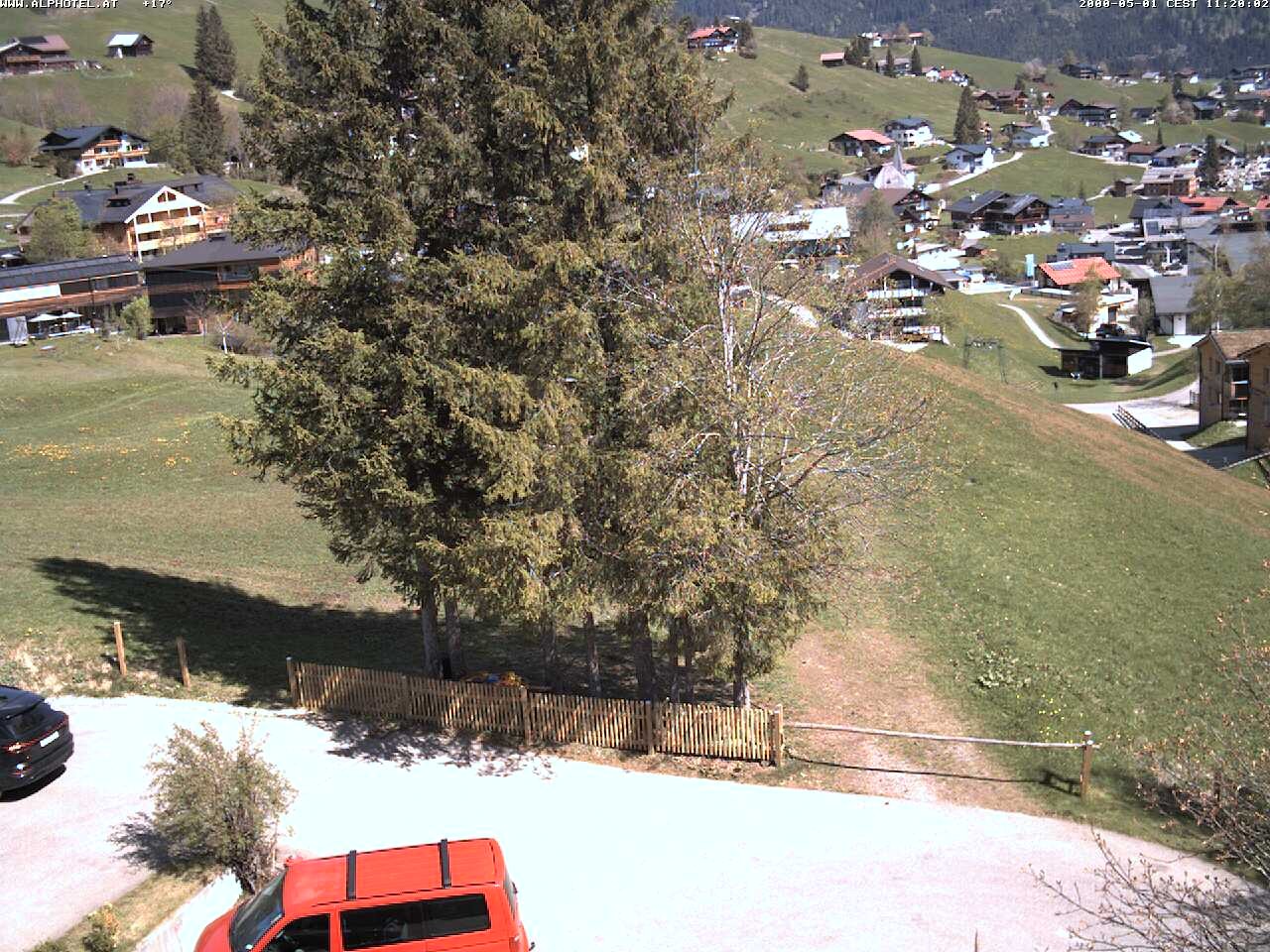 Archiv Foto Webcam Alphotel im Kleinwalsertal