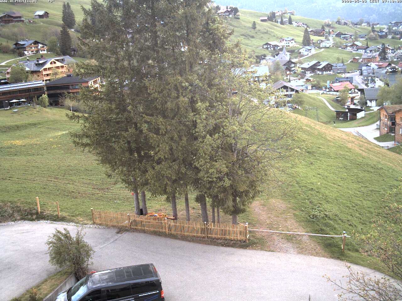 Archiv Foto Webcam Alphotel im Kleinwalsertal