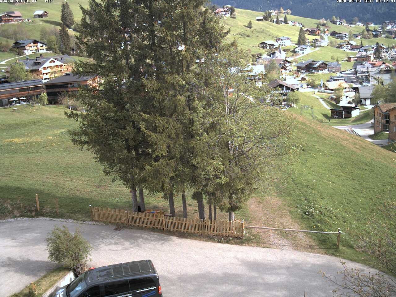 Archiv Foto Webcam Alphotel im Kleinwalsertal