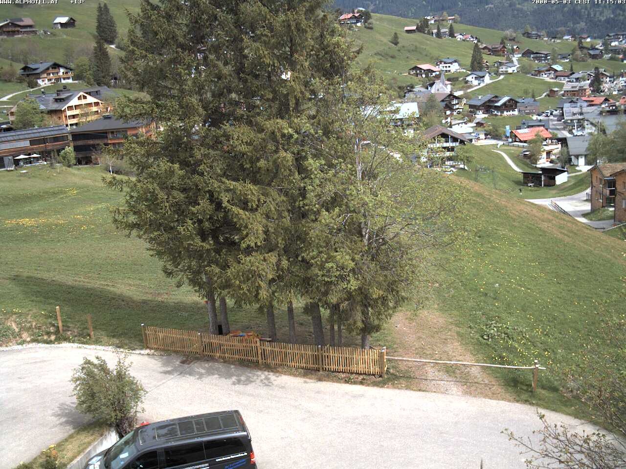 Archiv Foto Webcam Alphotel im Kleinwalsertal