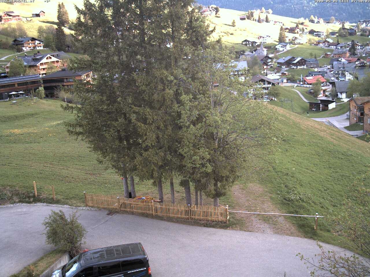Archiv Foto Webcam Alphotel im Kleinwalsertal