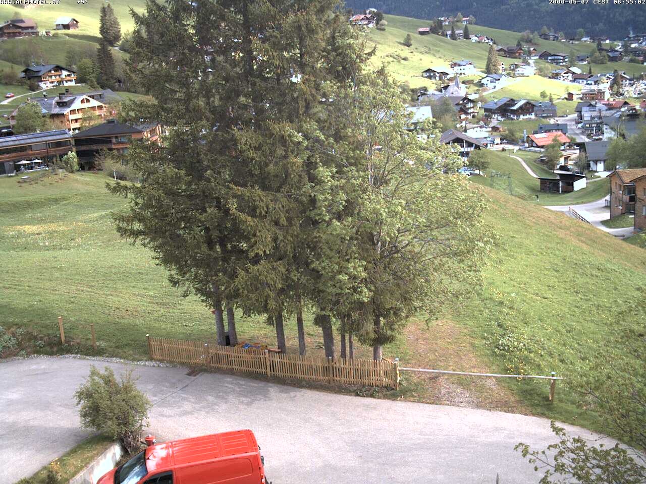 Archiv Foto Webcam Alphotel im Kleinwalsertal