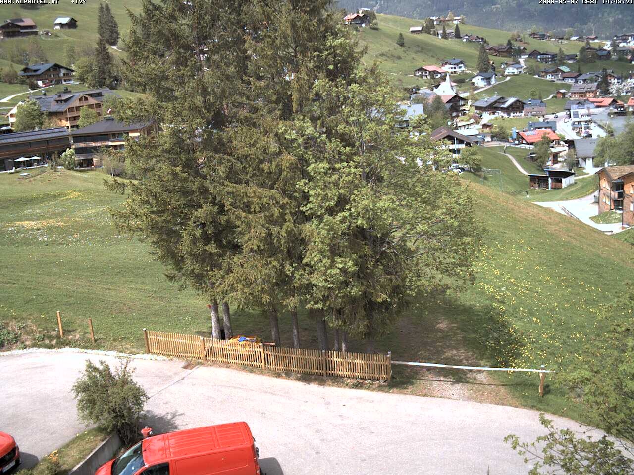 Archiv Foto Webcam Alphotel im Kleinwalsertal