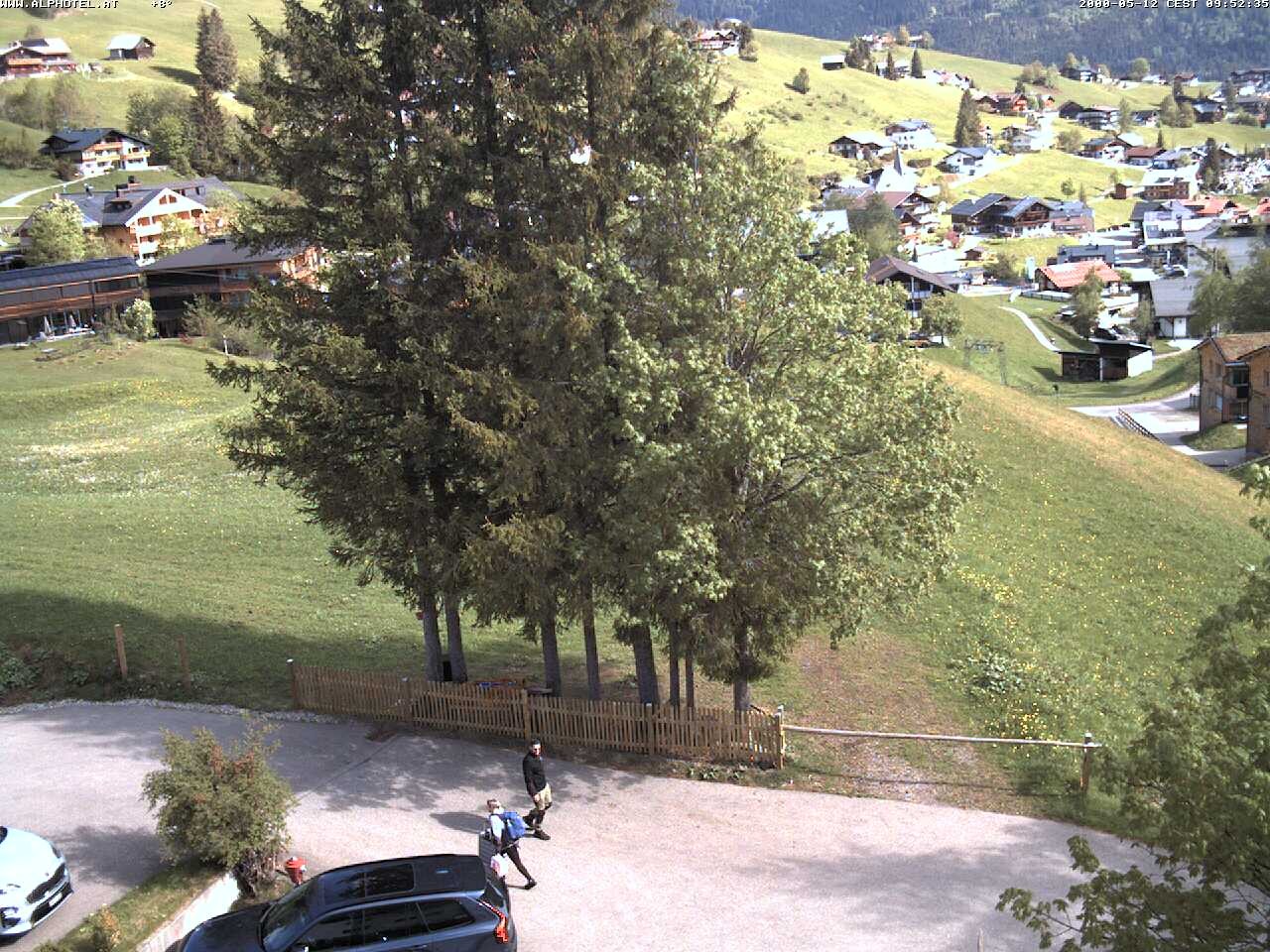 Archiv Foto Webcam Alphotel im Kleinwalsertal