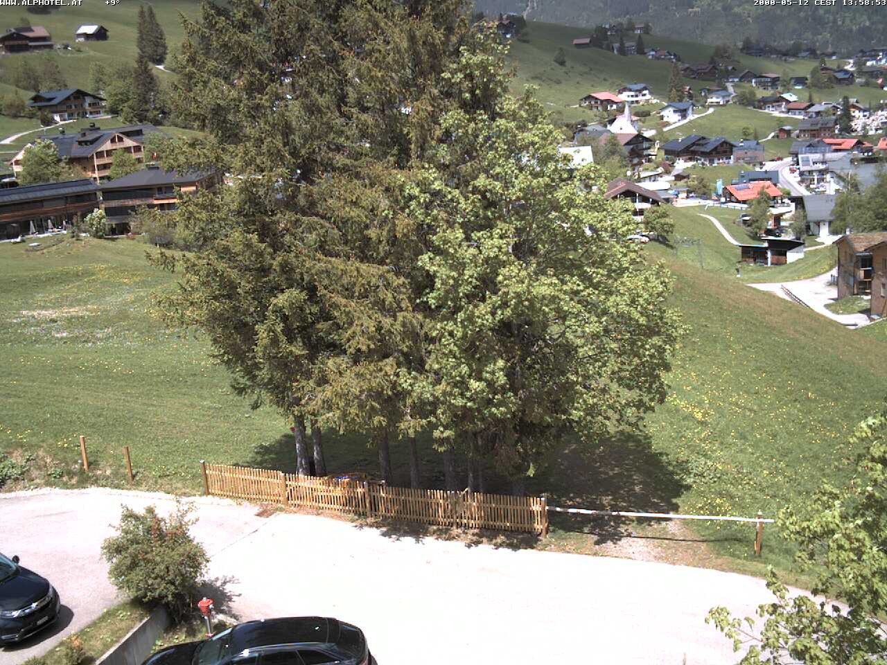 Archiv Foto Webcam Alphotel im Kleinwalsertal