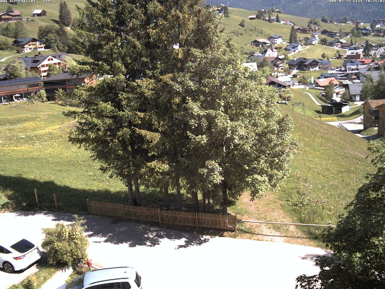 Archiv Foto Webcam Alphotel im Kleinwalsertal