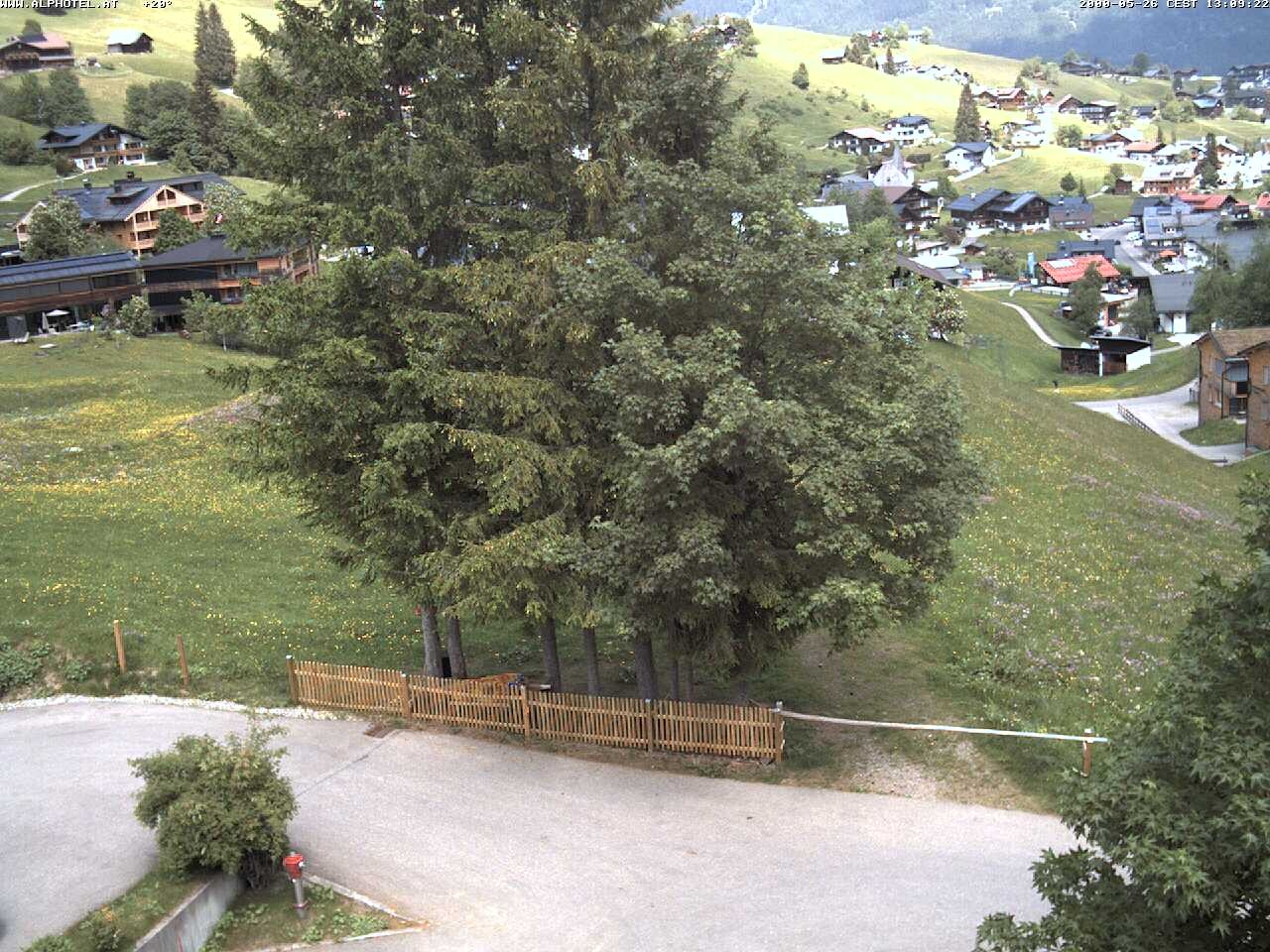 Archiv Foto Webcam Alphotel im Kleinwalsertal