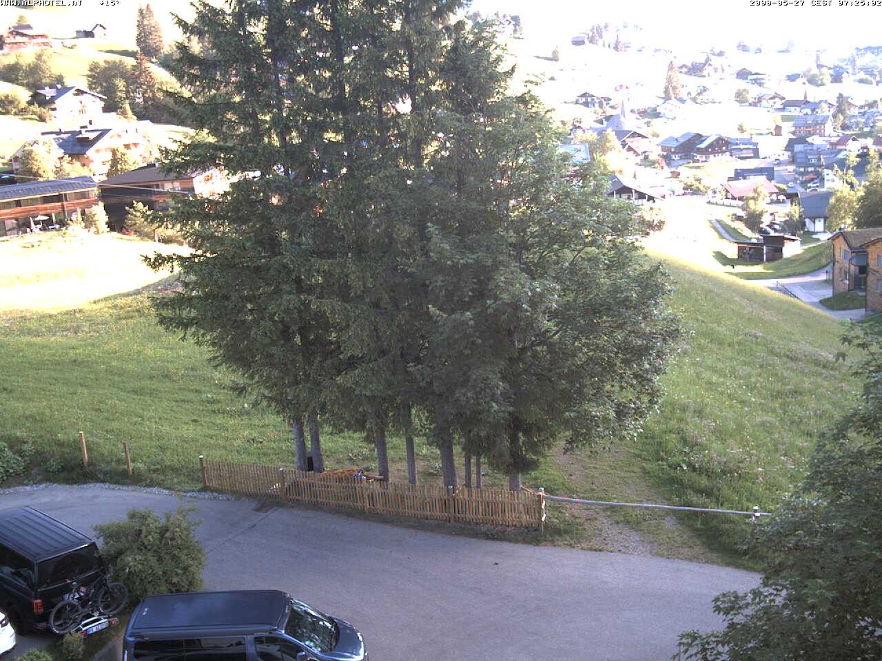 Archiv Foto Webcam Alphotel im Kleinwalsertal