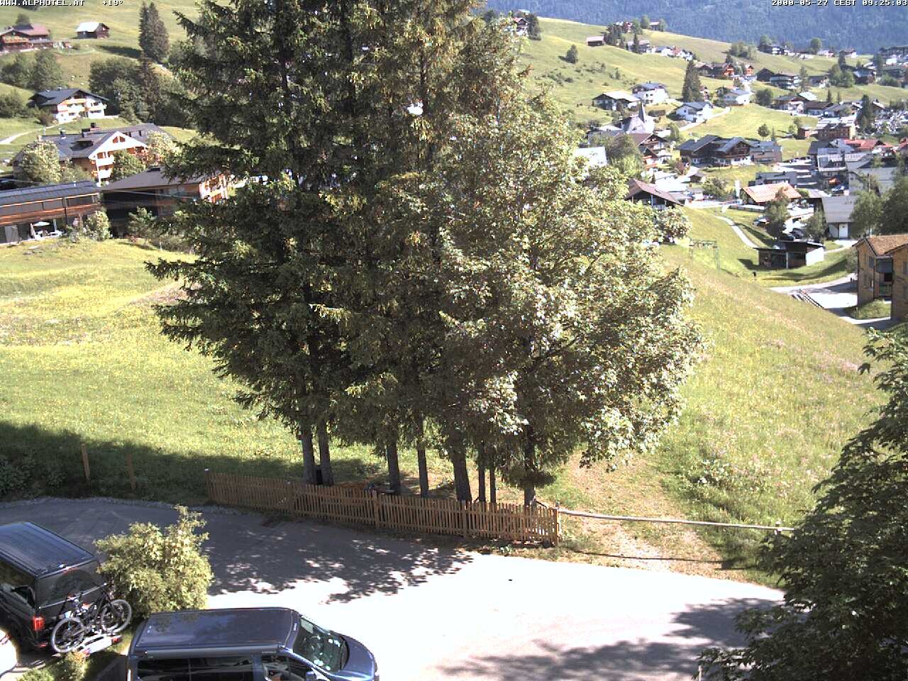 Archiv Foto Webcam Alphotel im Kleinwalsertal