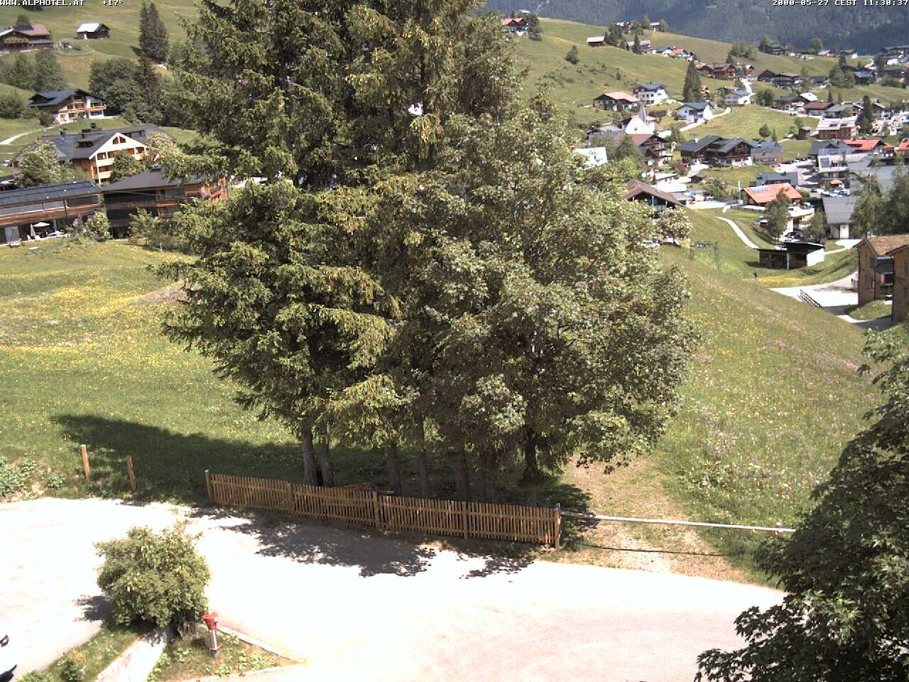 Archiv Foto Webcam Alphotel im Kleinwalsertal