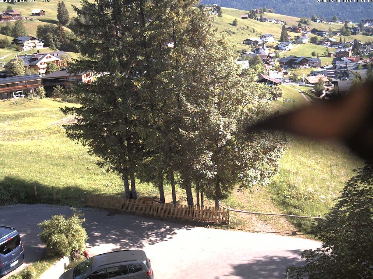 Archiv Foto Webcam Alphotel im Kleinwalsertal