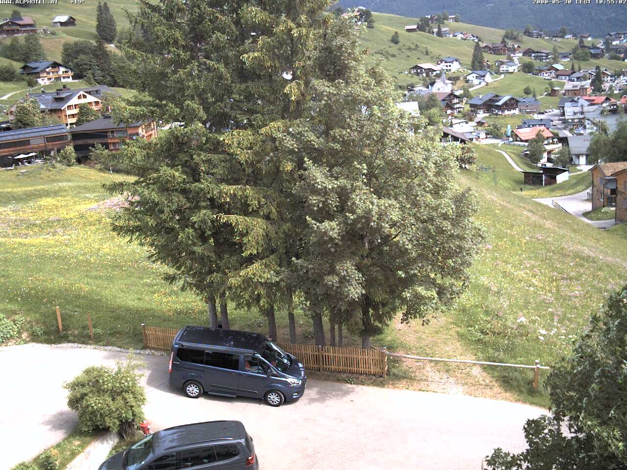 Archiv Foto Webcam Alphotel im Kleinwalsertal