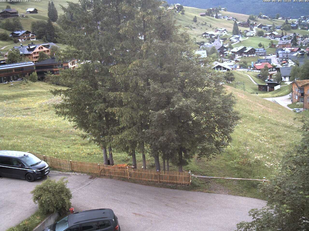 Archiv Foto Webcam Alphotel im Kleinwalsertal