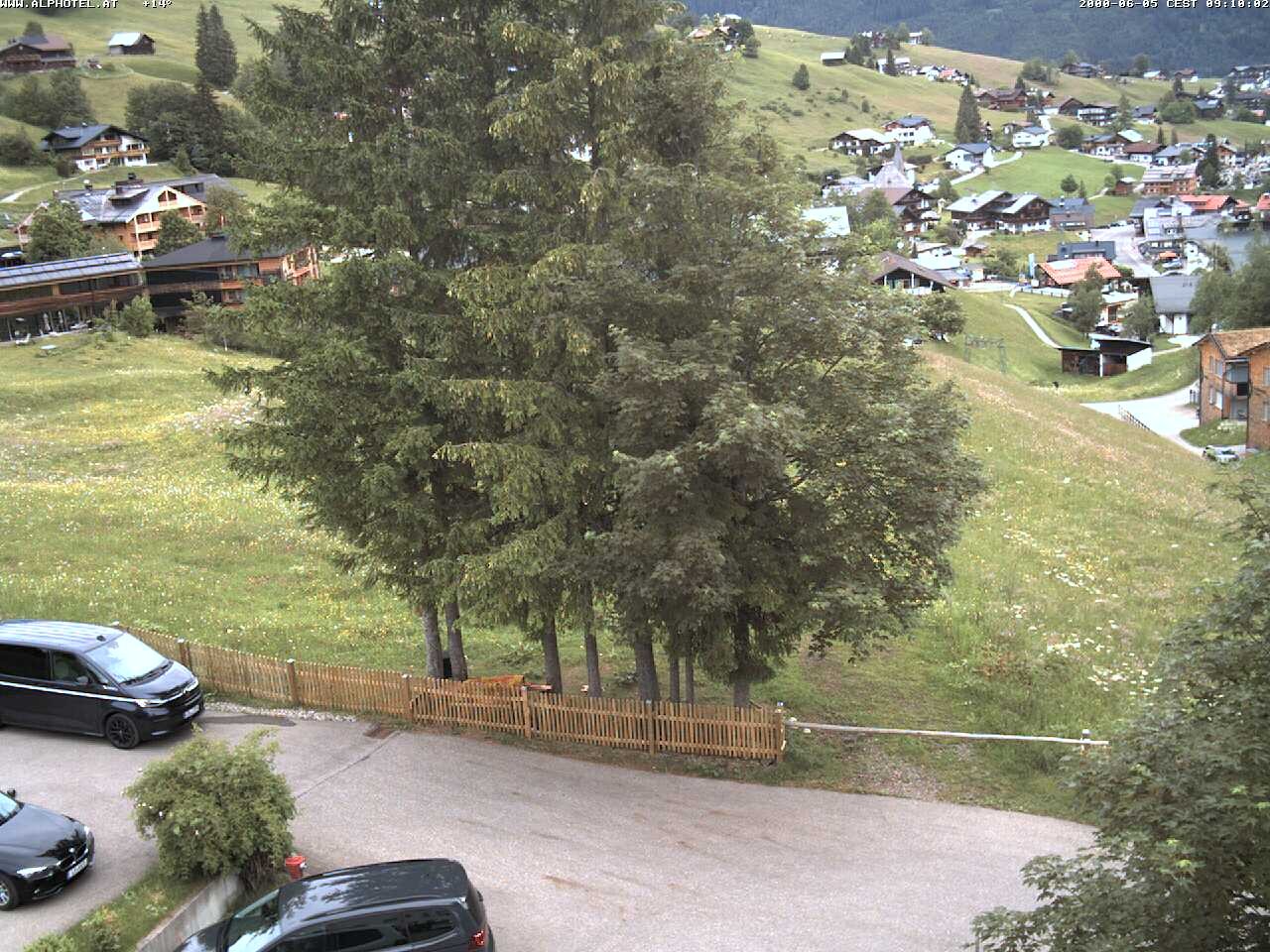 Archiv Foto Webcam Alphotel im Kleinwalsertal