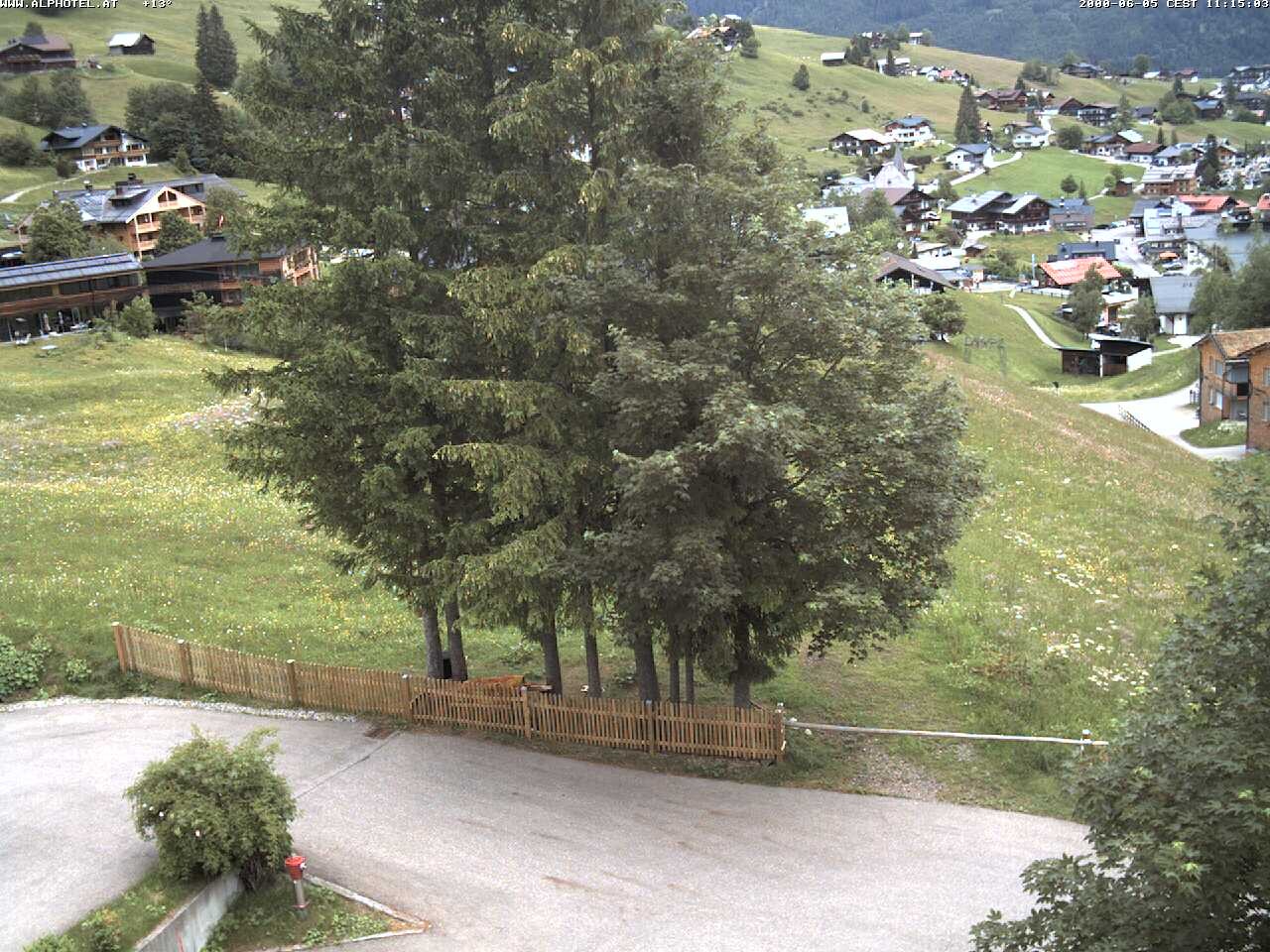 Archiv Foto Webcam Alphotel im Kleinwalsertal