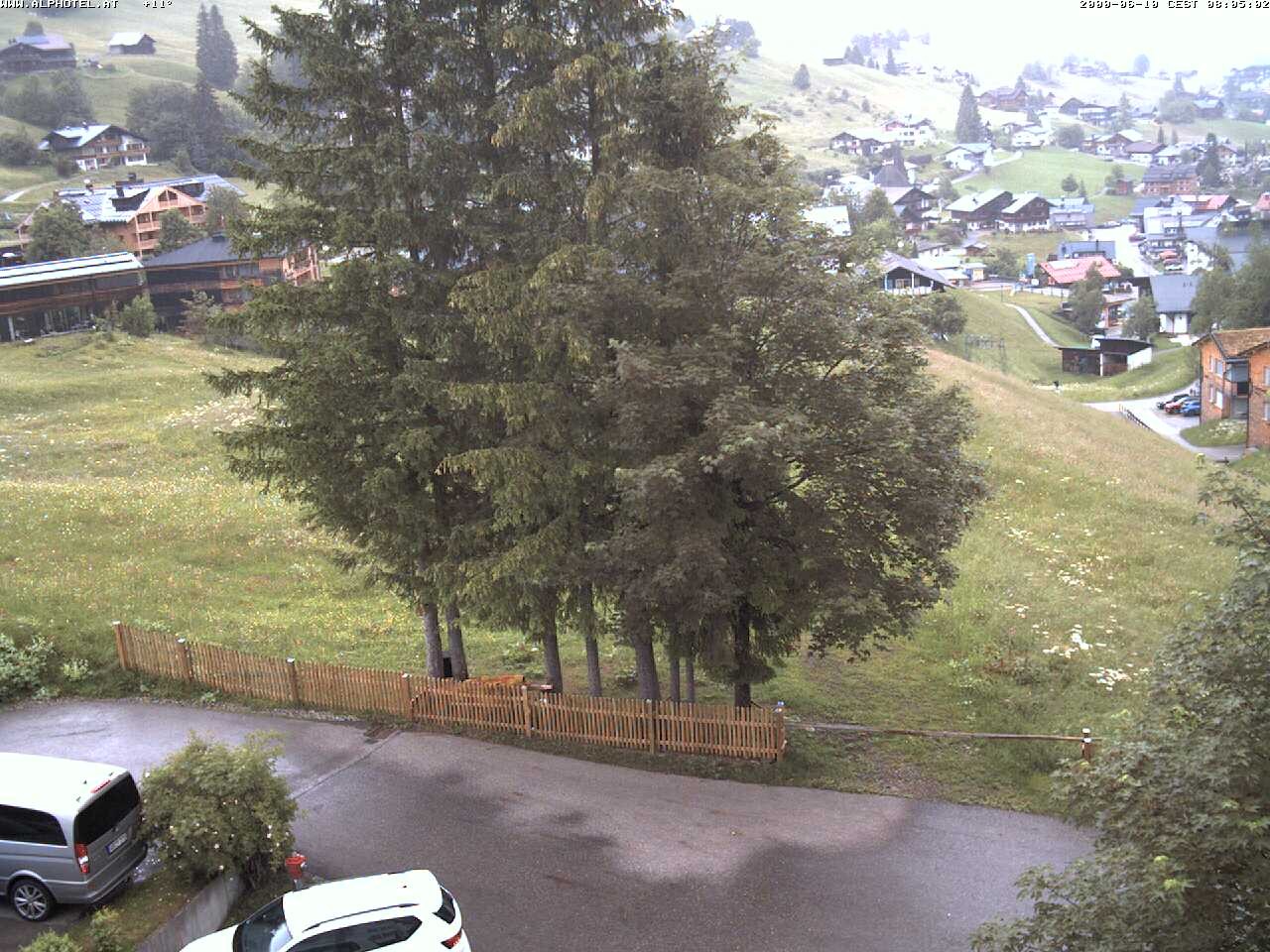 Archiv Foto Webcam Alphotel im Kleinwalsertal