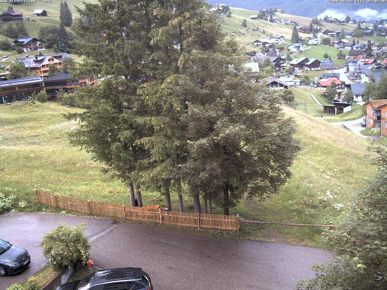 Archiv Foto Webcam Alphotel im Kleinwalsertal