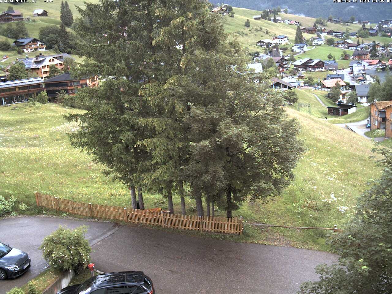 Archiv Foto Webcam Alphotel im Kleinwalsertal