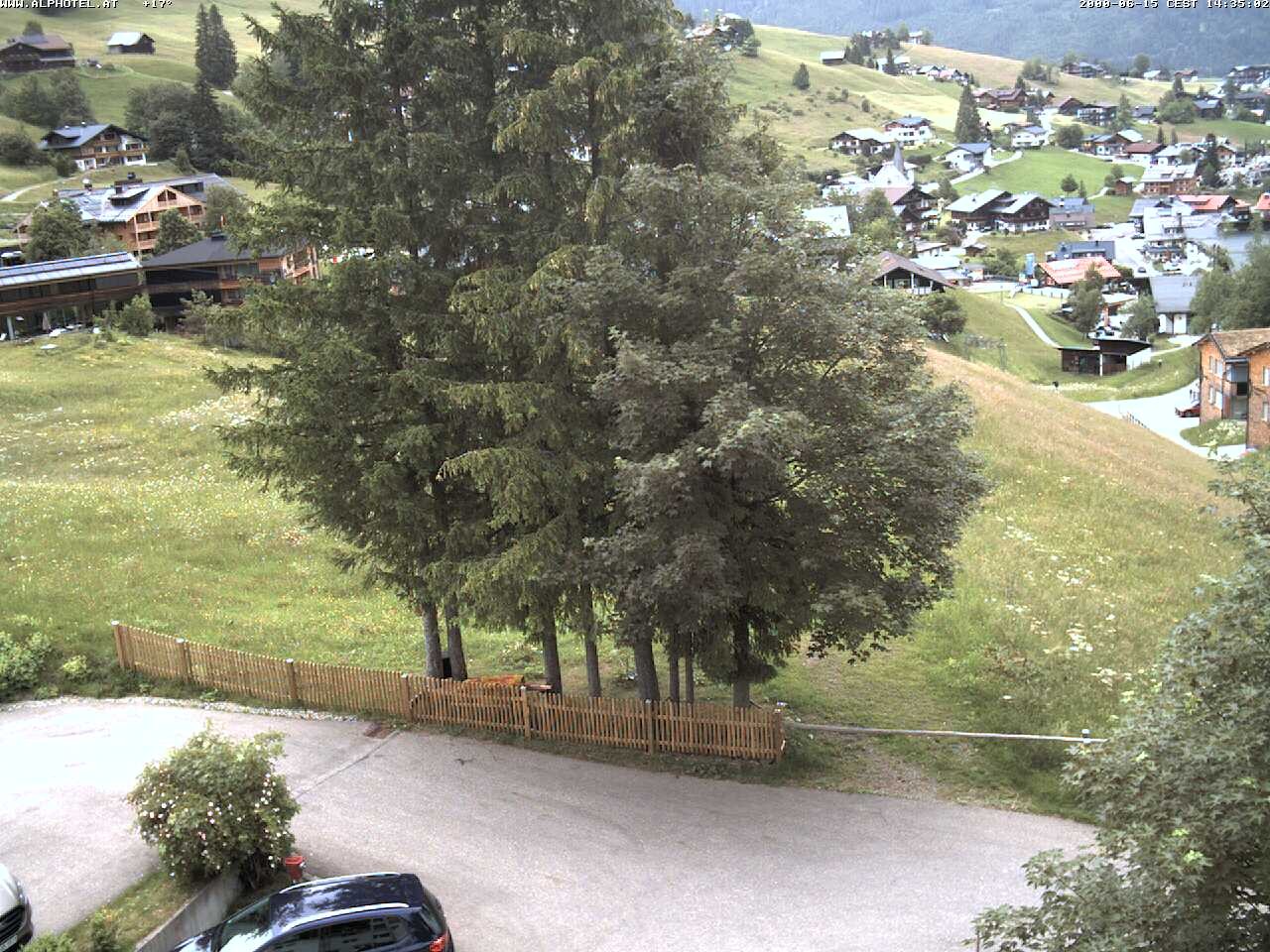 Archiv Foto Webcam Alphotel im Kleinwalsertal